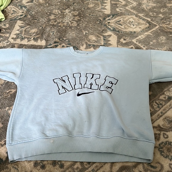 custom nike blue sweatshirt - Picture 2 of 2